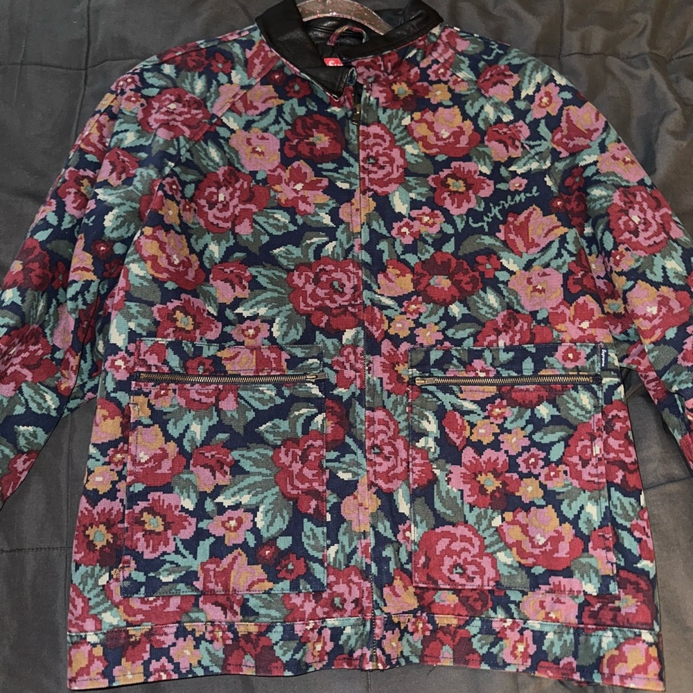 Supreme Floral Bomber Jacket - Multicolor